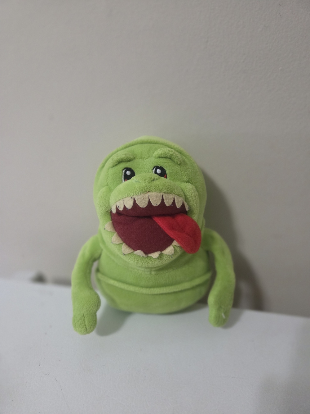 Build-a-Bear Workshop Slimer plush from the Ghostbusters 8in